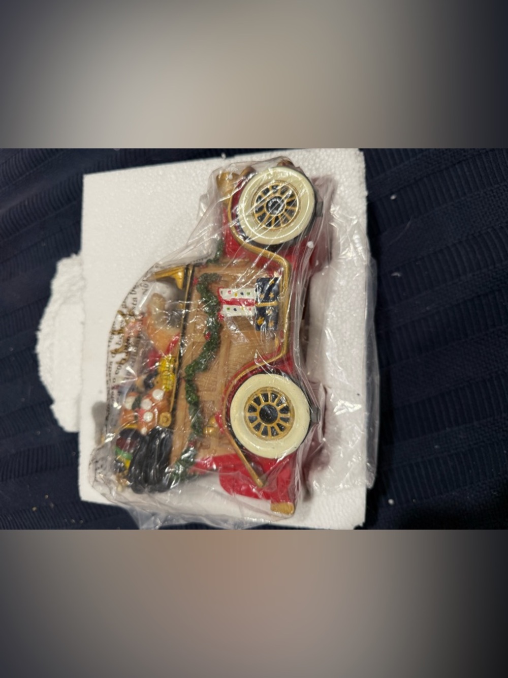 Fitz and Floyd Santa's Classic Car Musical Christmas figurine - new in box - Picture 5 of 9